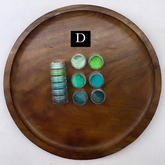 RESIN MICA Colour 6pcs set RIB