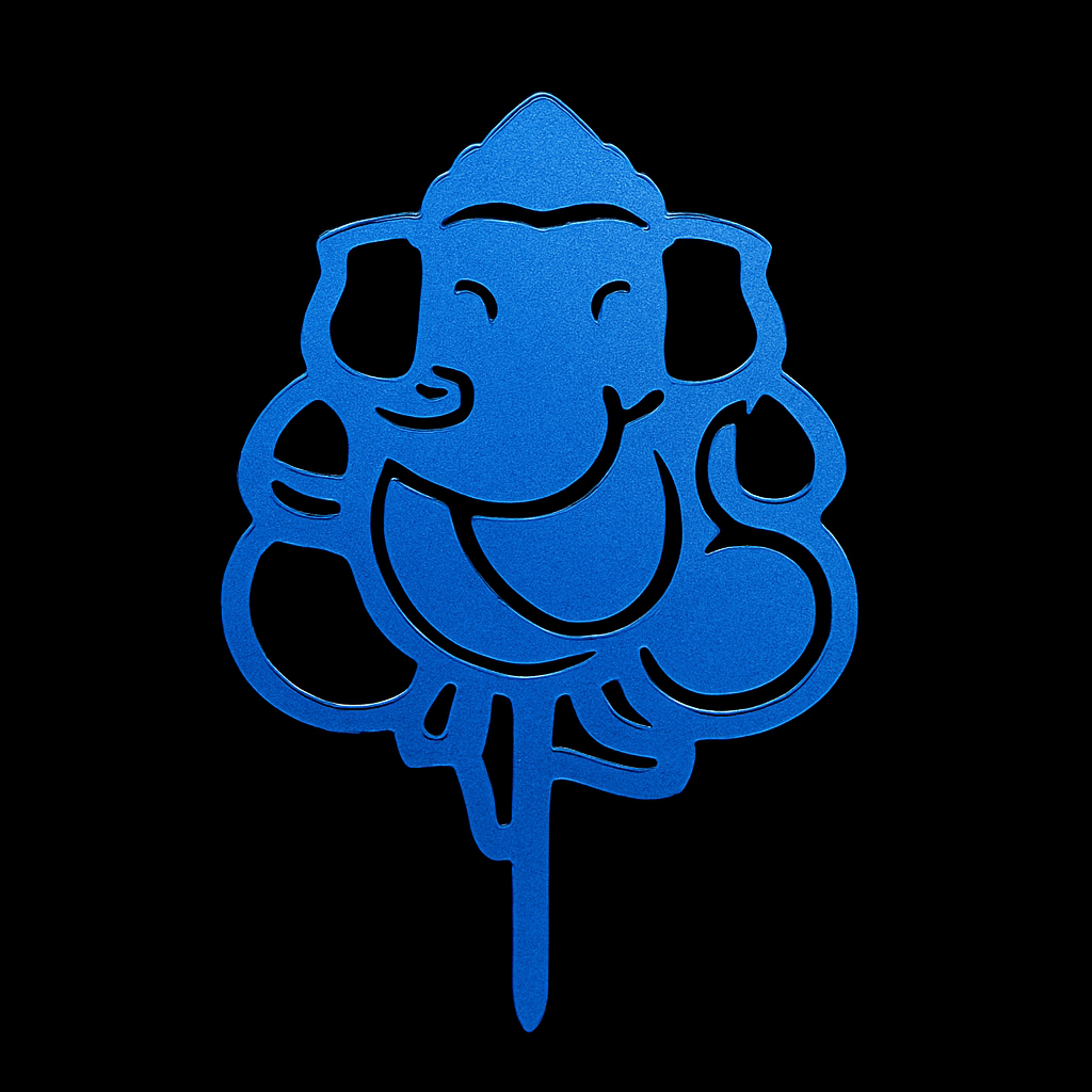 Acrylic Cutting Ganesh Ji 3mm thick