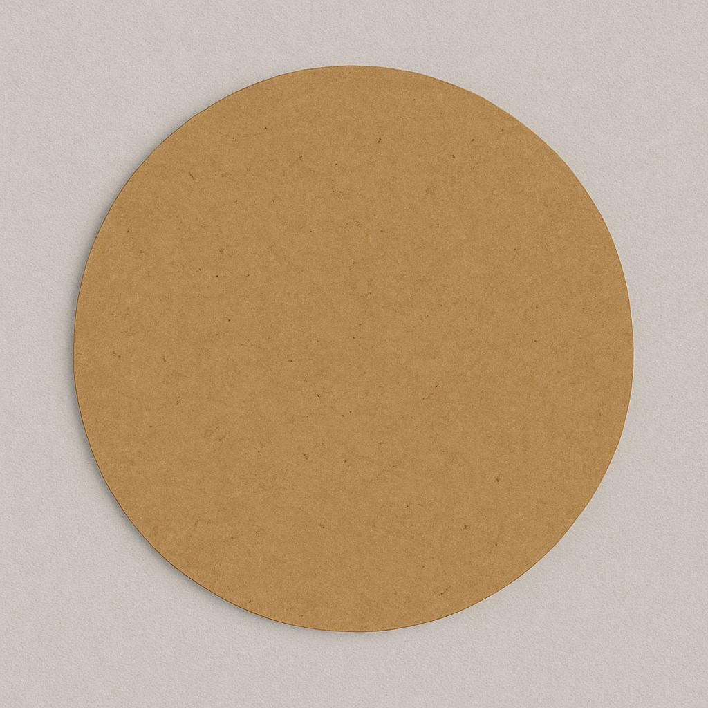 Mdf circle 3mm thick for art and craft