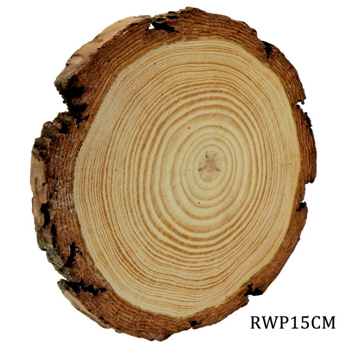 Round Wood Plate 14CM TO 15CM 1.5CM RWP15CM Category : Art & Craft