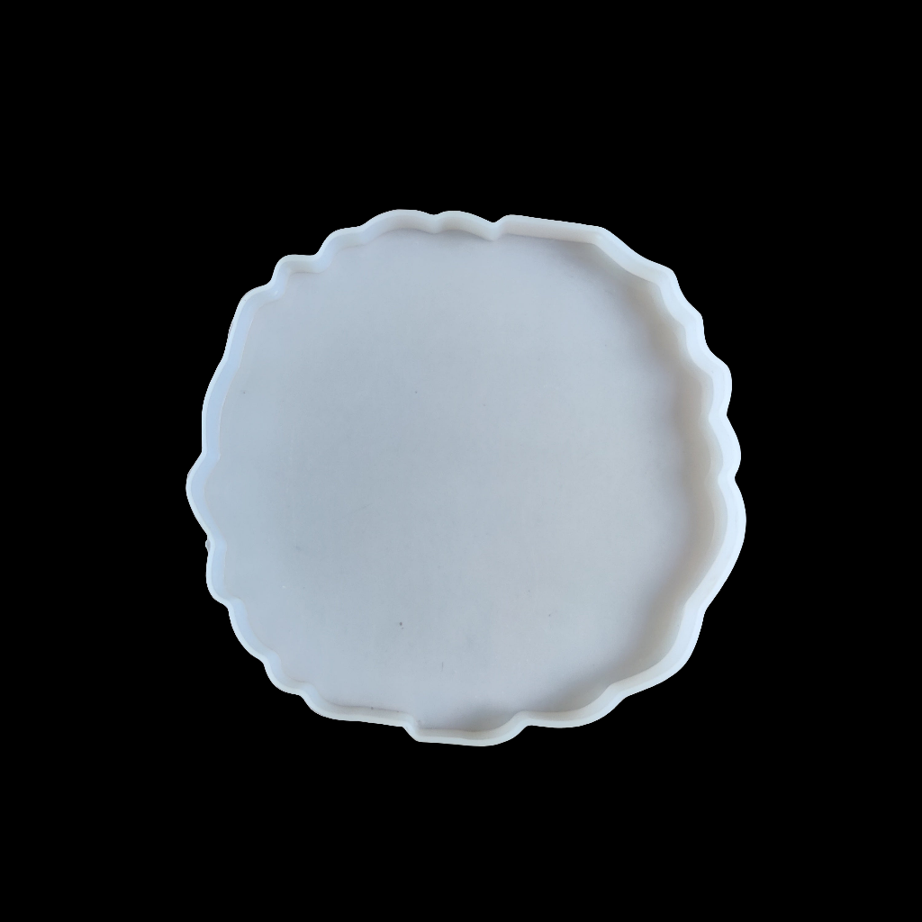 Resin silicon mould Agate plate (6 Inch)