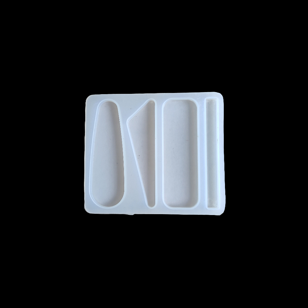 Resin silicon mould New 4 Design Clip