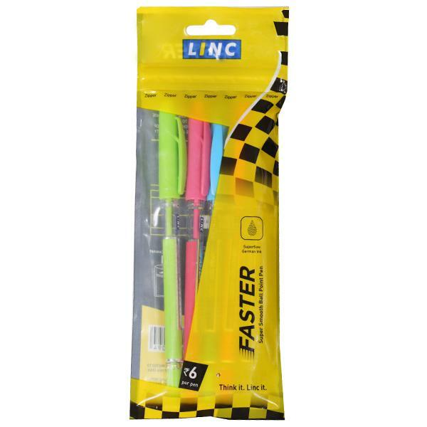 Linc Faster Ball Point Pen (Pack of 5)