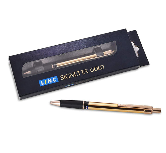 Linc Signetta Gold Pen (Blue)