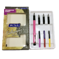 Click Calligraphy Devanagari Script Pen Set