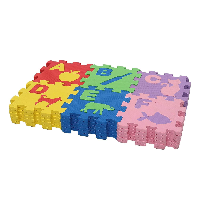 Eva Puzzle Matt Big Alphabet & number 36pc
