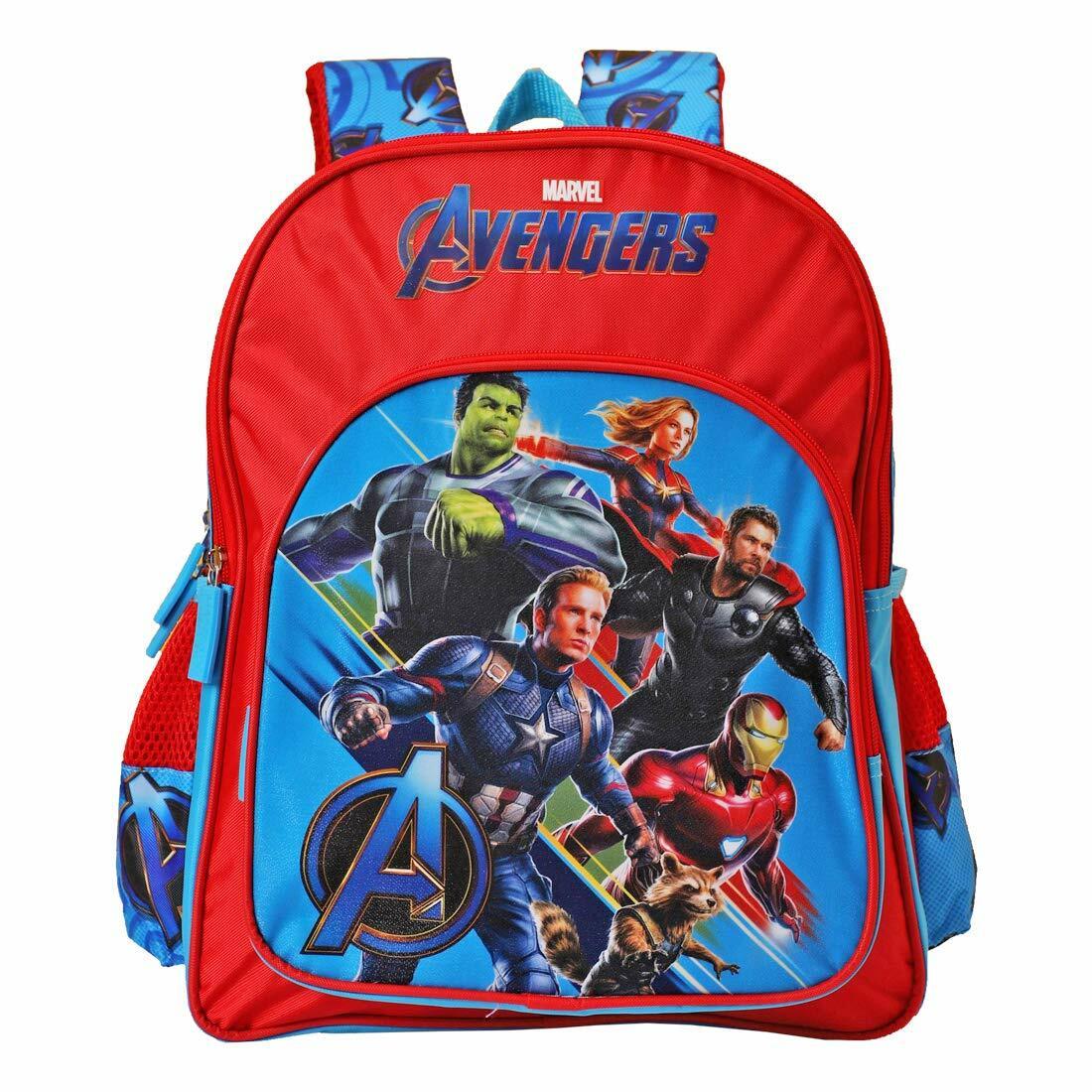 My Baby Excel Avengers Red & Blue School Bag 46 cm: Bag