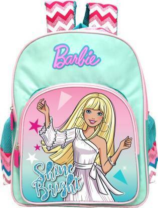 My Baby Excel Barbie Shine Bright 41cm Primary (Primary 1st-4th Std) School Bag (Size 41Cm)