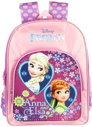 My Baby Excel Disney  Frozen Anna & Elsa Purple School Bag 41 cm