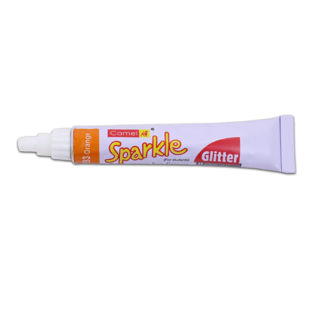Camlin Sparkle Glitter 283 Orange 15ml