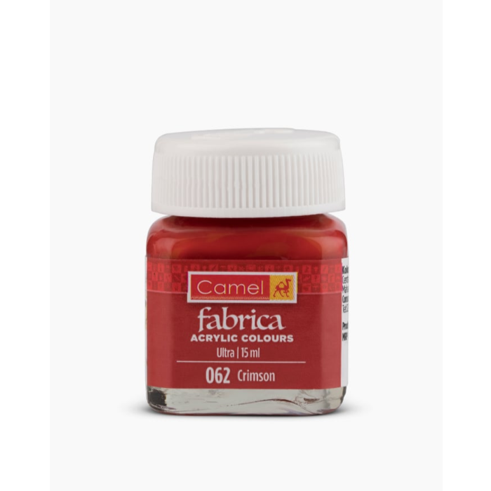 Camel Fabrica Acrylic Colours Ultra 062 Crimson 15ml