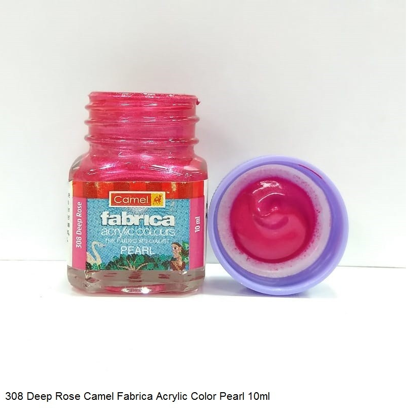Camlin Fabrica Pearl Colour 308 Deep Rose