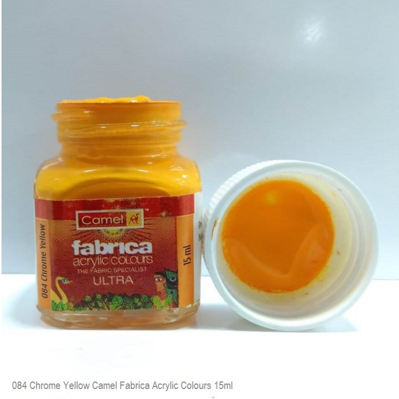 Camlin Fabrica Chrome Yellow 084 15ml