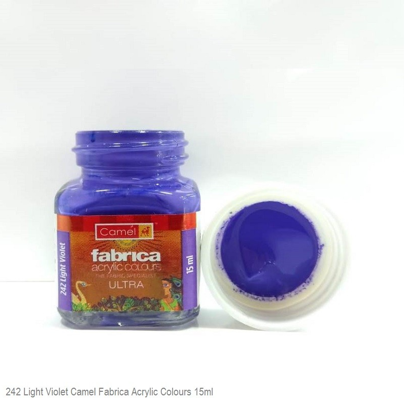Camlin Fabric Acrylic Colou 242 Light Voilet
