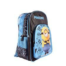 My Baby Excel Minions Stuart Blue & Black School Bag 36 cm
