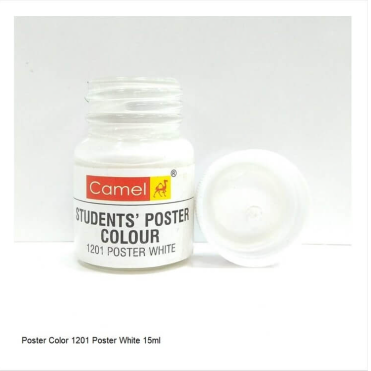 Camlin Poster Colour White 15ml
