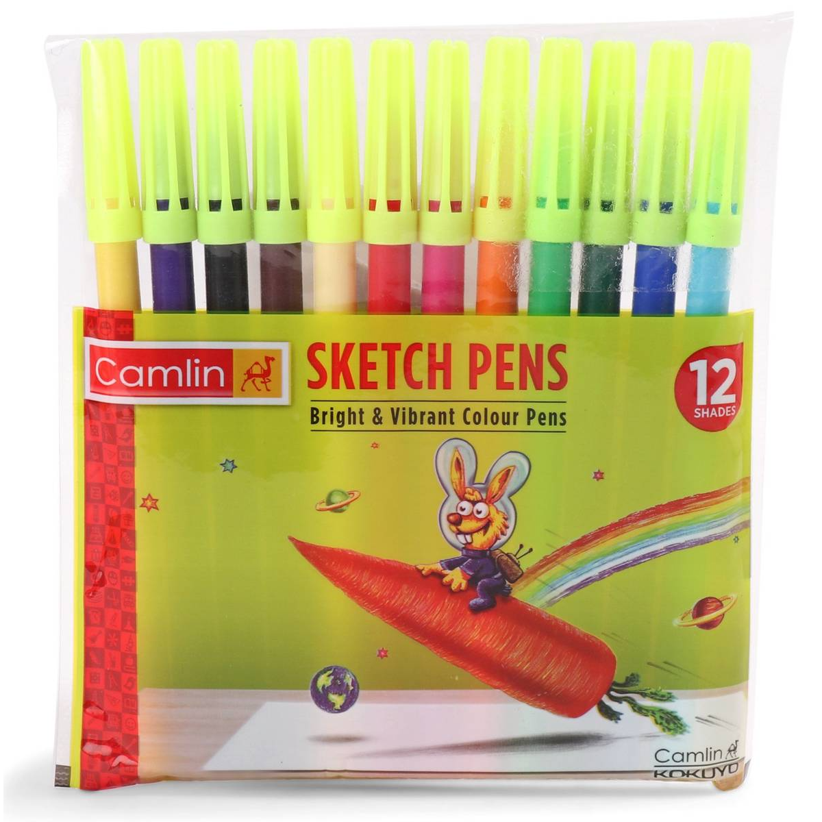 Camlin Sketch Pens 12 Shades
