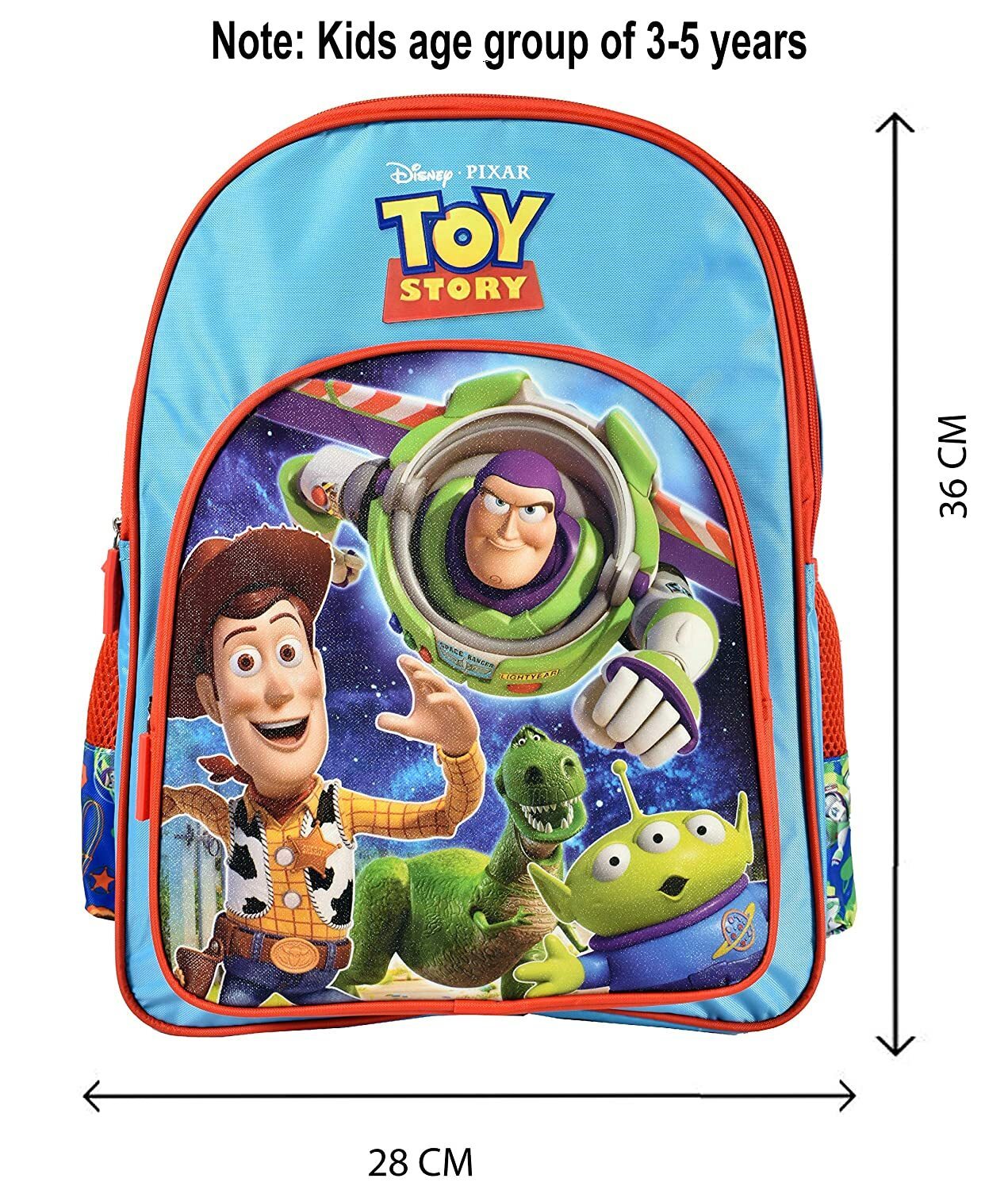 My Baby Excel Toy Story Blue School Bag 36 cm