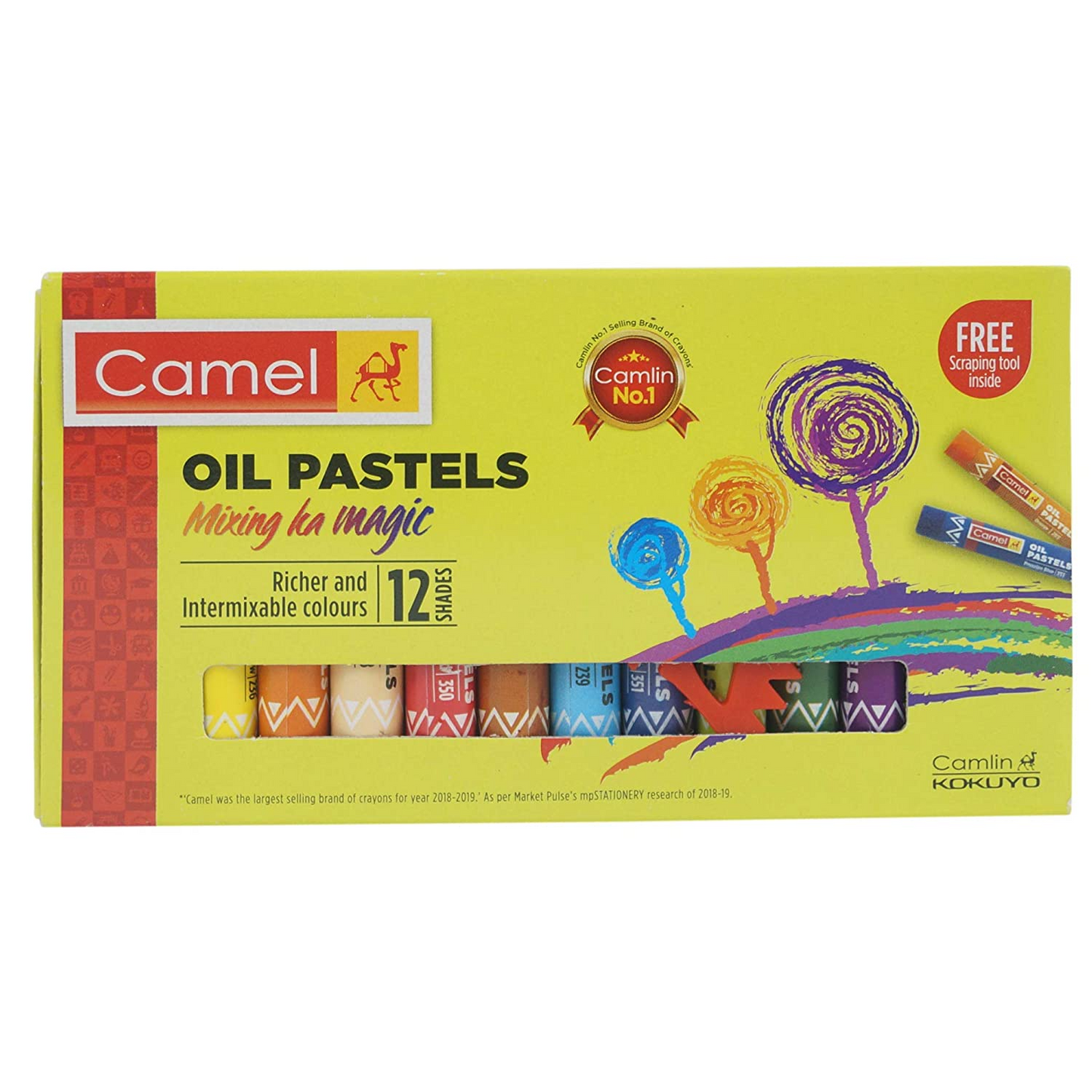 Camel Oil Pastle 12 Shades