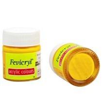 Fevicryl Acrylic Colours Chrome Yellow-03 DS0O01 15ml