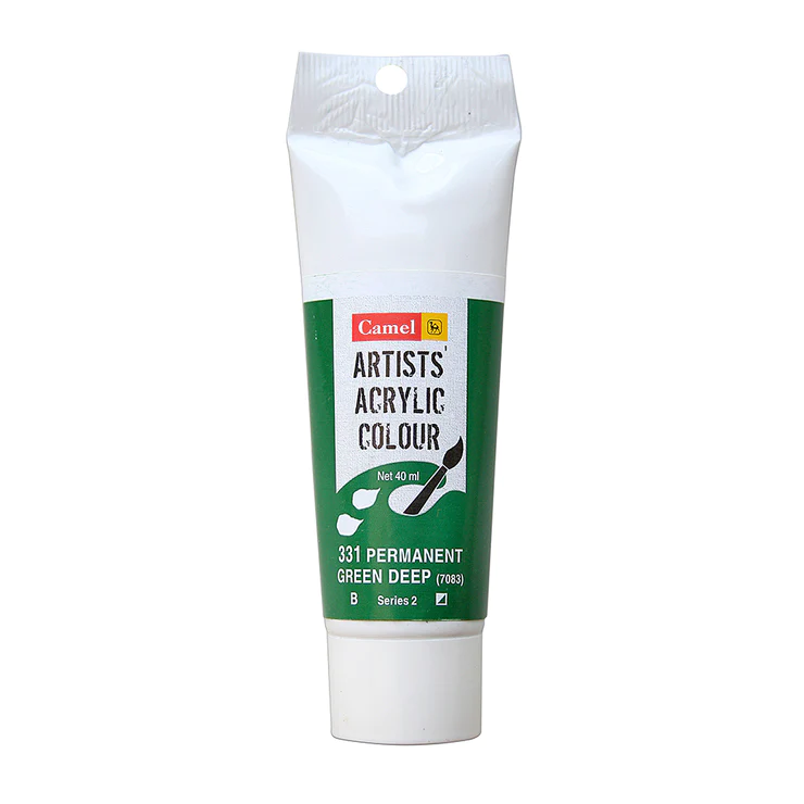 Camlin Artist Acrylic Colour 331 green deep 40ml