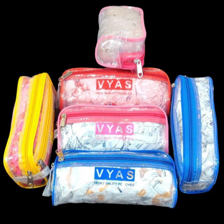 St Transparent Pencil Pouch 3*S MIB
