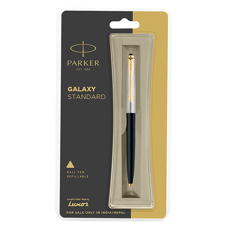 Luxor Parker Galaxy Standard Gold Trim Ball Pen 150
