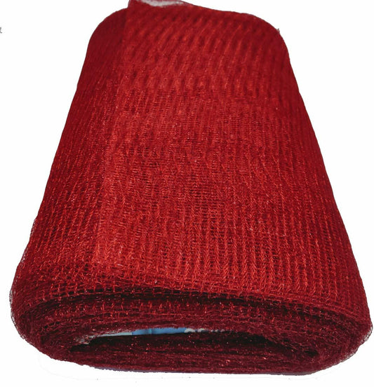 decoration Craft Nett Cloth Red 9m