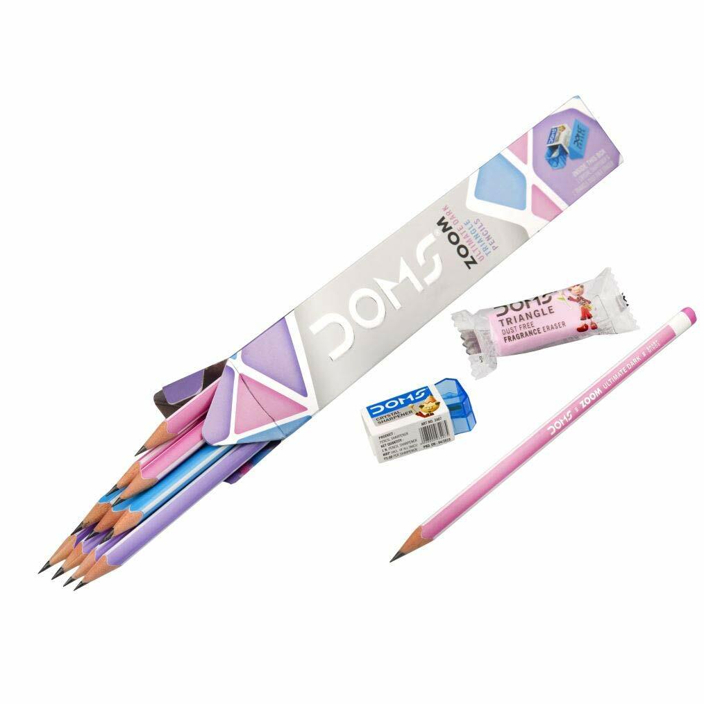 Doms Zoom Ultimate Dark Triangle Pencils (3440)