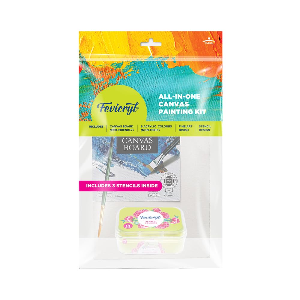 Fevicryt All In One Canvas Panting Kit