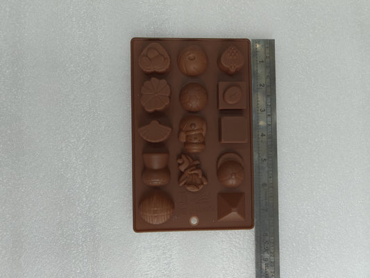 (RR-1014) mix design silicon chocolate mould
