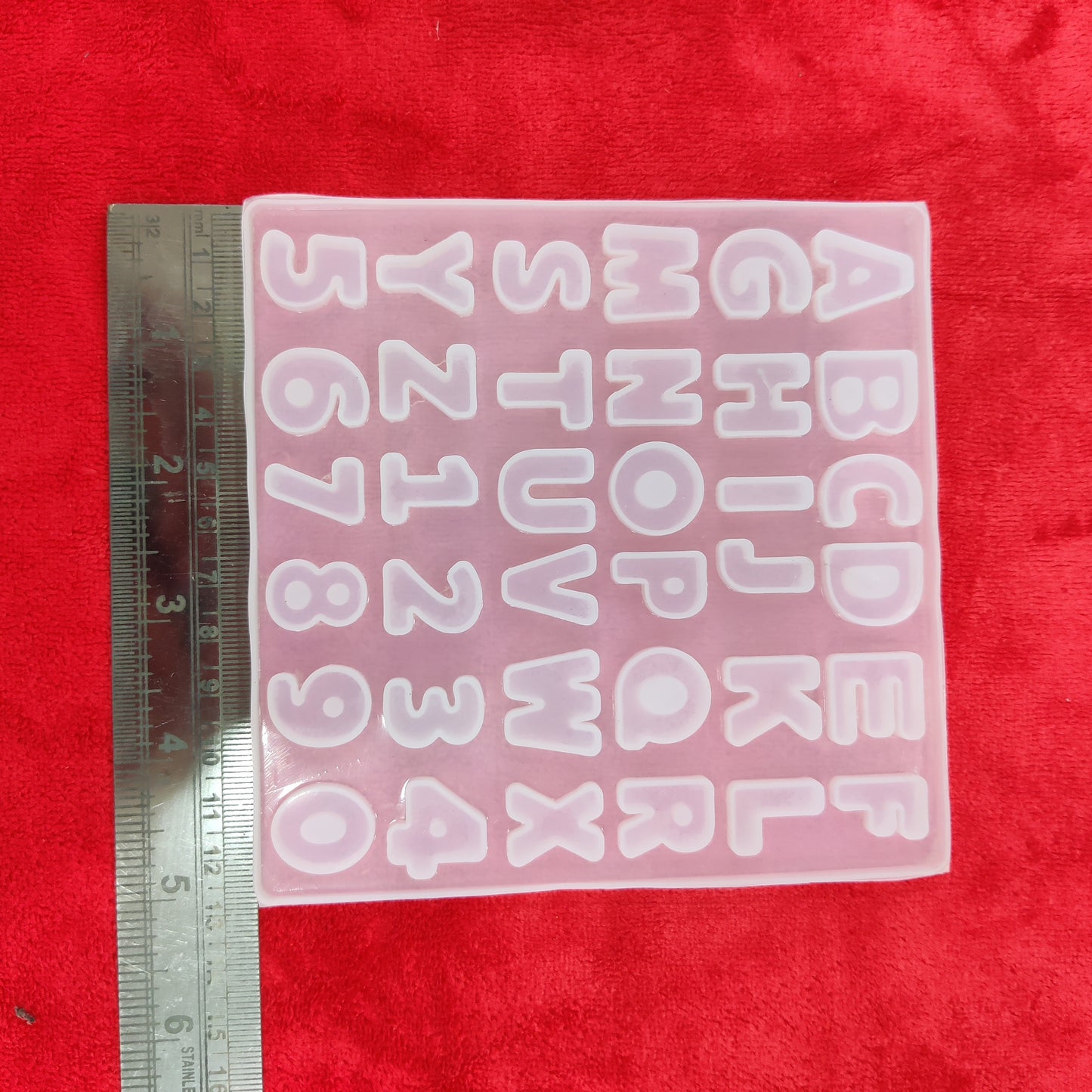 Silicon mould AToZ and ot o936 small SMABCDSS