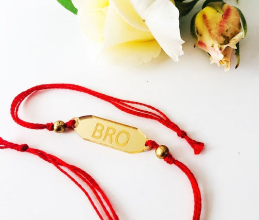 Customised rakhi acrylic cutting