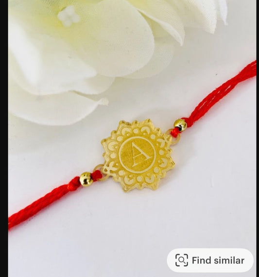 Customised rakhi acrylic cutting