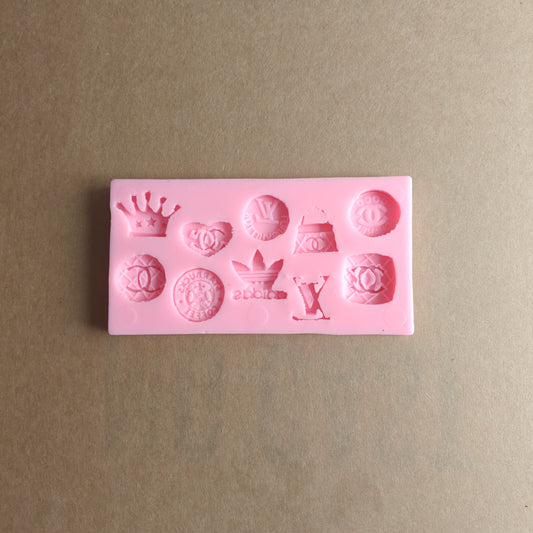 Resin silicon mould Brand logo JSF5 70