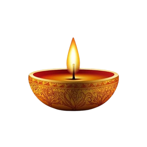 Diwali ๐ช diya cutout 6 inch pack of 6