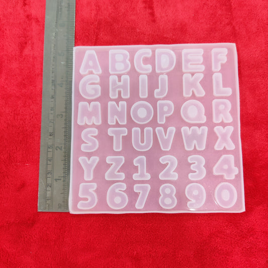 Silicon mould AToZ and ot o936 small SMABCDSS