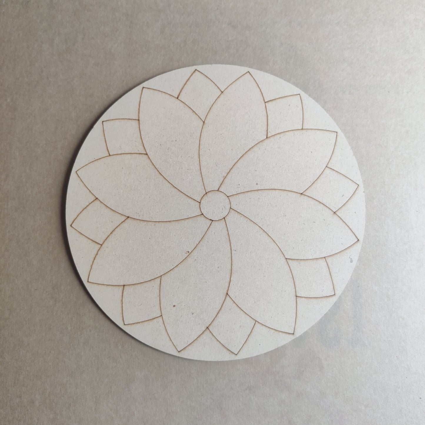 (R-31) Resin mandala Art MDF (3mm*10")