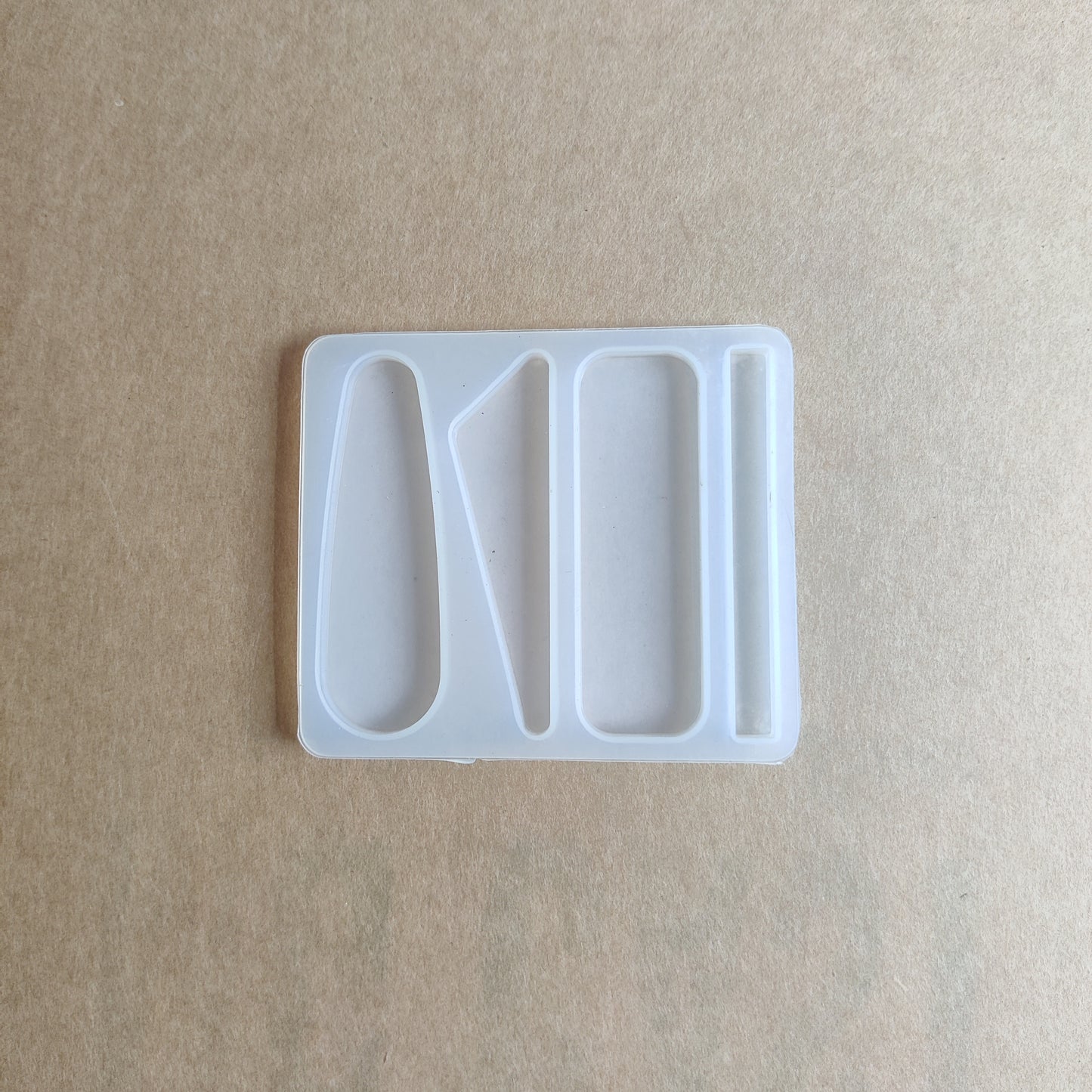 Resin silicon mould New 4 Design Clip
