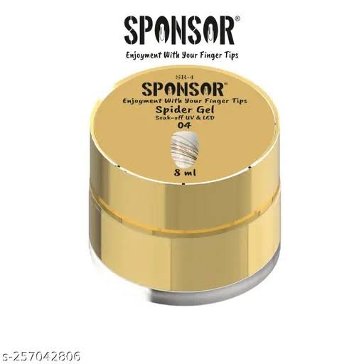 Sopnsor Spider Gel UV 8ml PARA MSBO      = 4