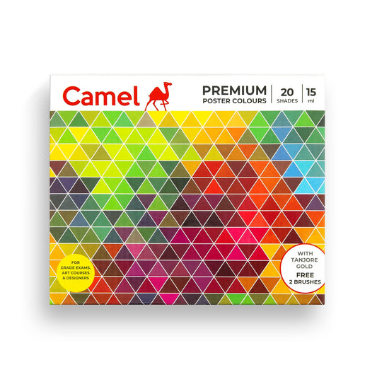 Camel Premium Poster Colours 20 shdes 15 ml