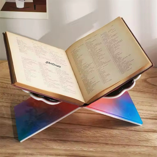 RESIN Silicone BUtterfly Book Holder Mould rm246