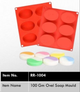 (RR-1004) 100 Gm Ovel silicon Soap Mould