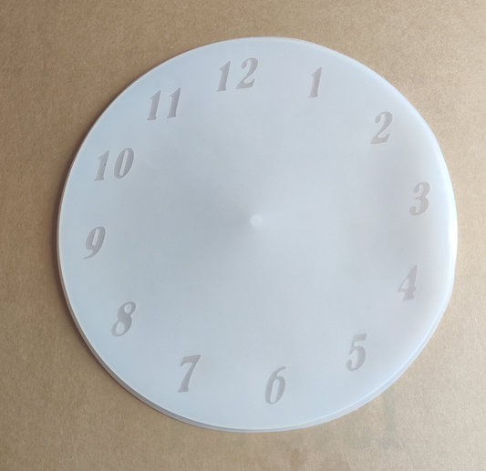 Resin silicon mould Numberlcal Watch ( 12 Inch )