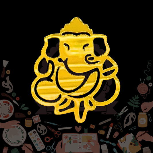 Acrylic Cutting Ganesh Ji 3mm thick