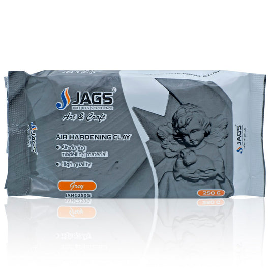 Jags Air Hardening Clay 250Grams Grey JAHC250G