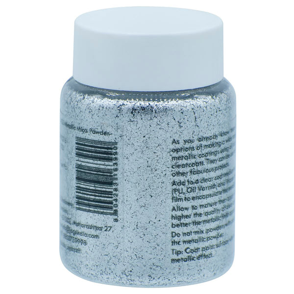 Jags Metallic Mica Powder Silver Pste Shine 15Gms )
