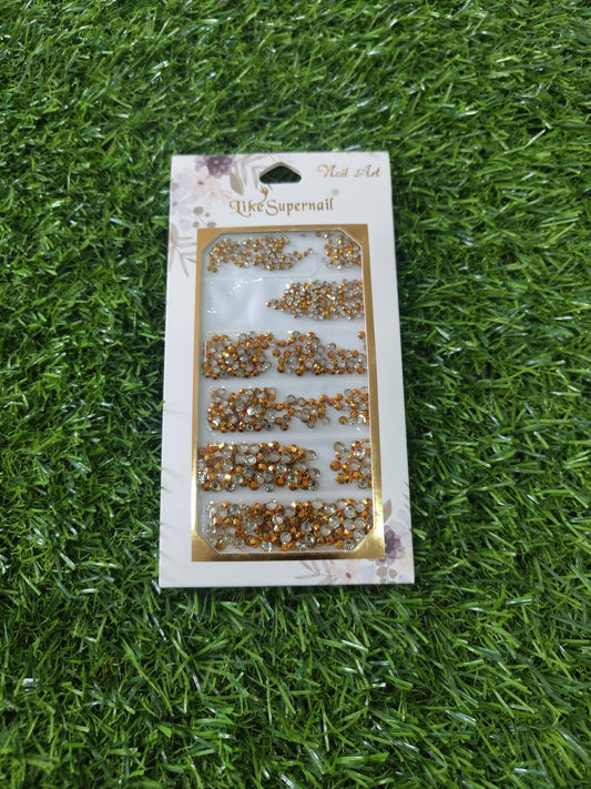 SPONSOR Nail Art Stone PARA MSOZ         Gold