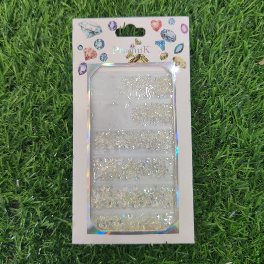 SPONSOR Nail Art Stone PARA MSOZ         White