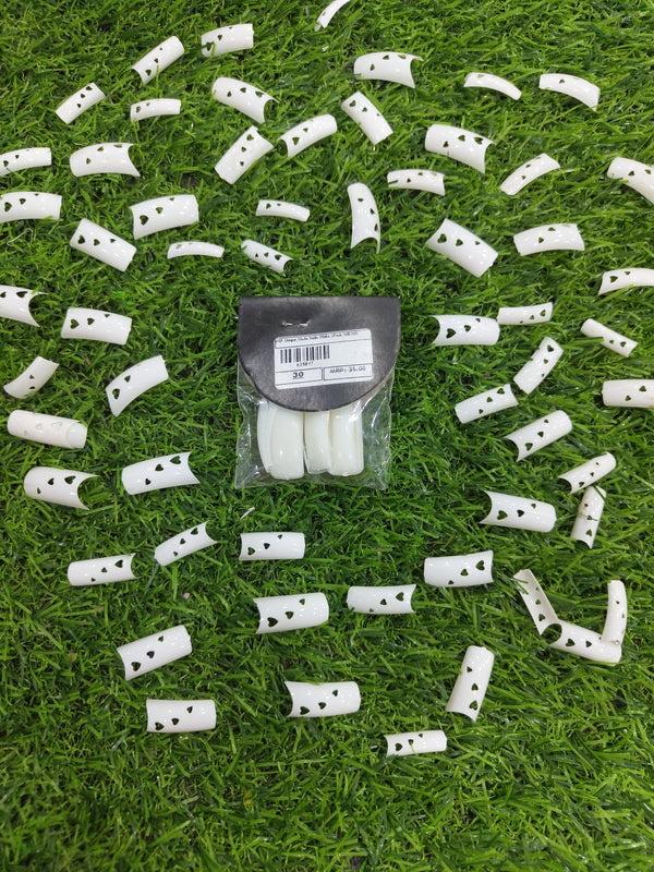 Unique nails white 10p